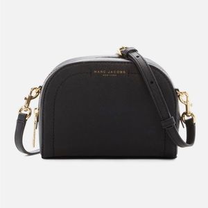Marc Jacobs black leather playback crossbody